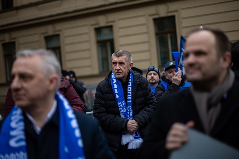 Protest in Prague amid proposal to raise retirement age to 68