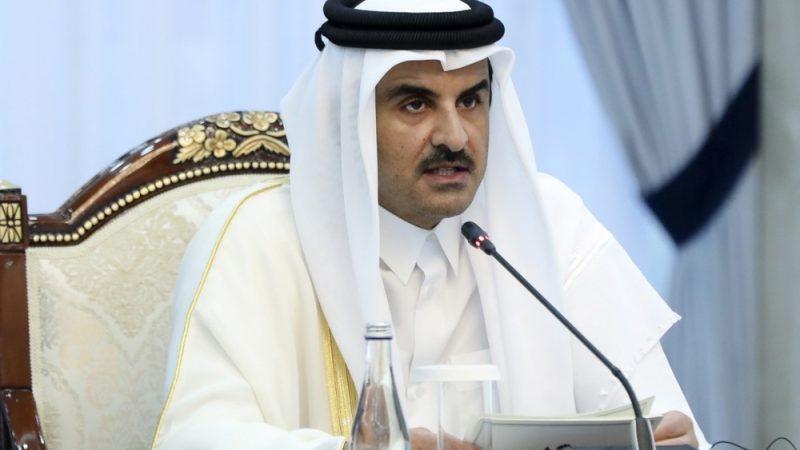 Emir von Katar trifft Macron: Gespräche über Krieg zwischen Israel und Hamas
