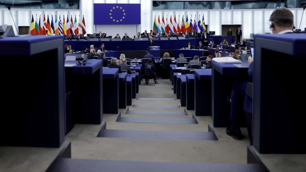 European Parliament session in Strasbourg