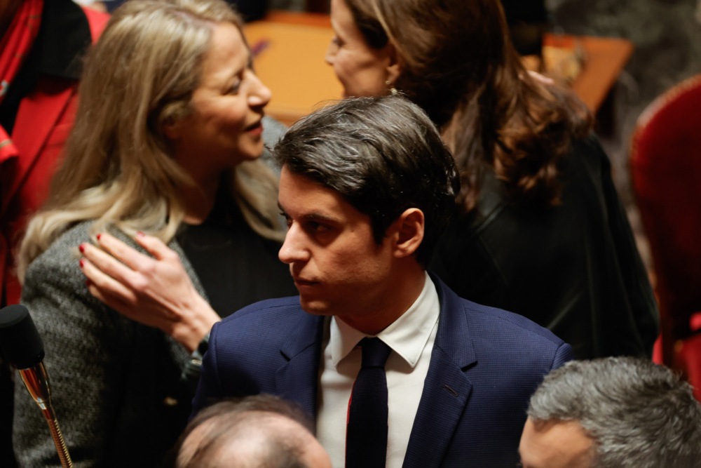 French Prime Minister Gabriel Attal holds general policy address