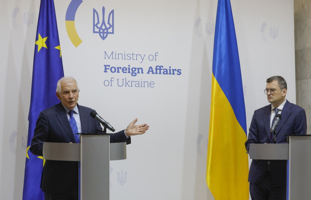 EU’s Foreign Policy chief Josep Borrell visits Ukraine