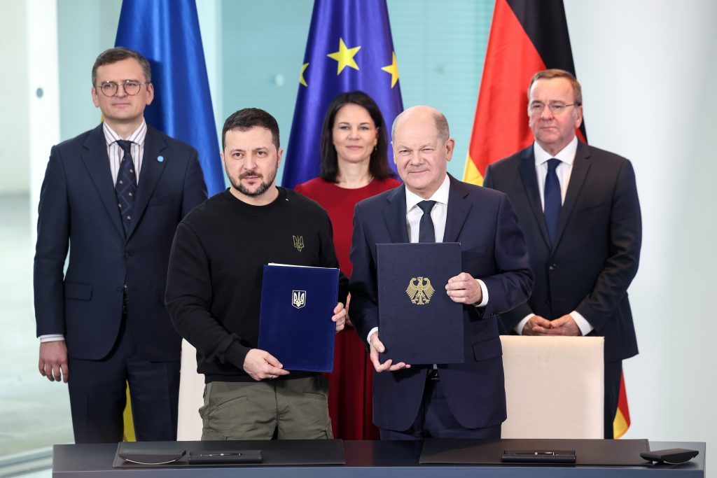 Ukraine’s President Volodymyr Zelensky visits Berlin