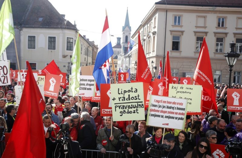 Proteste in Kroatien: Opposition fordert Neuwahlen