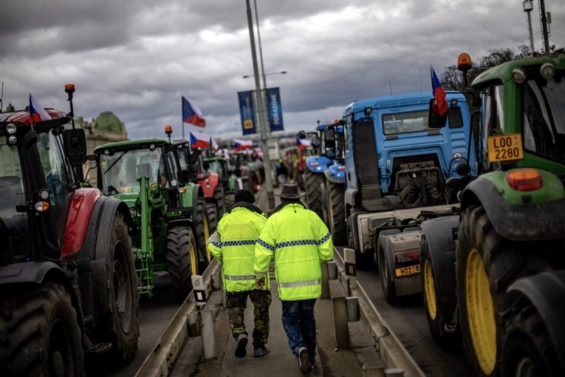 Prorussische Kräfte unterwandern tschechischen Bauernprotest