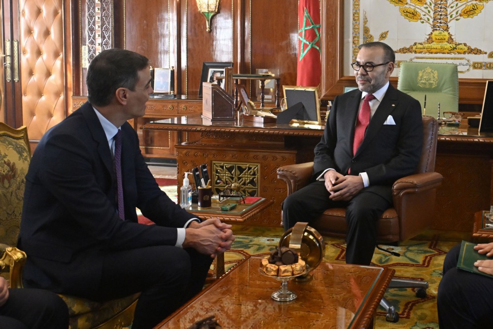 Spanish Prime Minister Sanchez visits Morocco