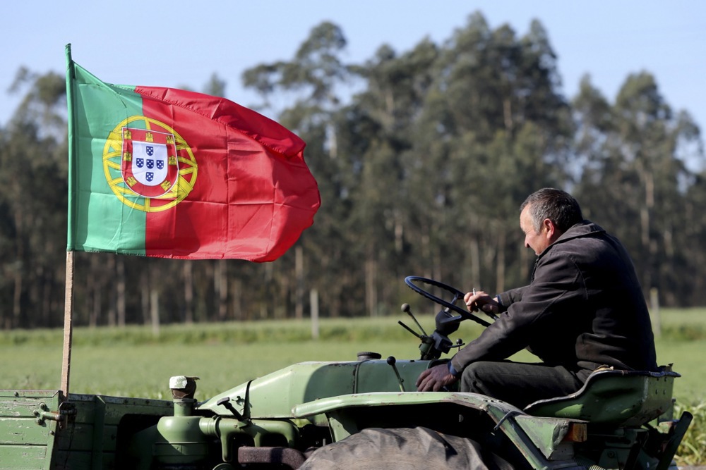 Farmers demonstration in Portugal
