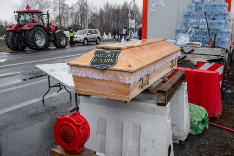 Eskalation der Getreideproteste in Polen: Ukraine fordert Eingriff
