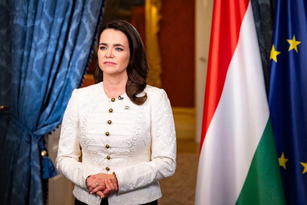 Hungarian President Katalin Novak resigned
