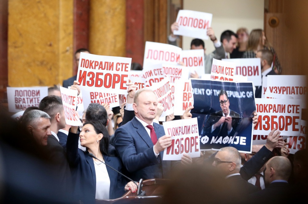 First sitting of Serbia’s National Assembly