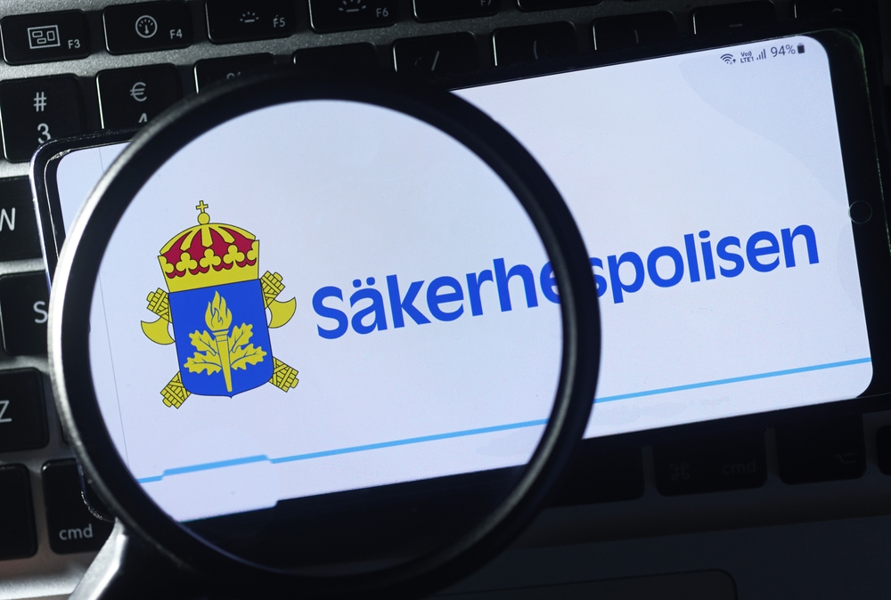 Motala,,Sweden-,23,November,2022:,The,Swedish,Security,Service,(swedish:
