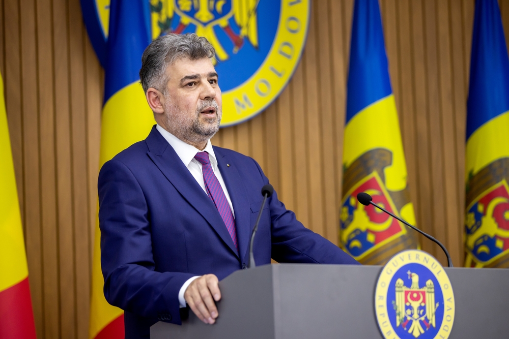 Chisinau,,Moldova,-,June,21,,2023:,Prime,Minister,Of,Romania