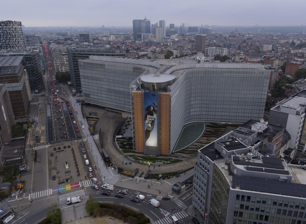 EU District aerial view