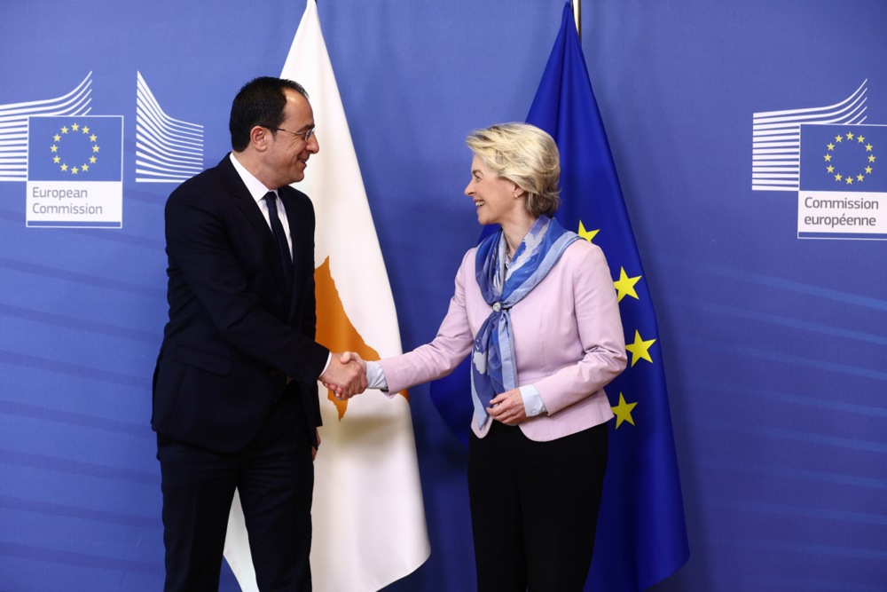 President of Cyprus visits Brussels