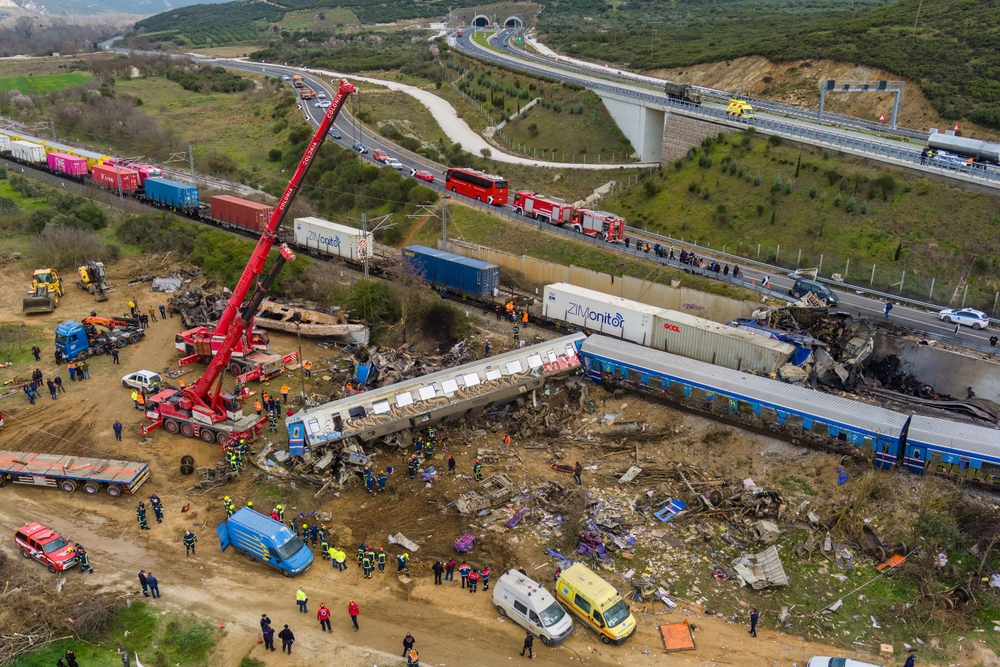 Tempi,Valley,,Greece,-,March,1,,2023:,A,Tragic,Accident