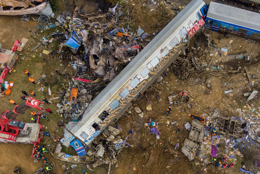 Tempi,Valley,,Greece,-,March,1,,2023:,A,Tragic,Accident
