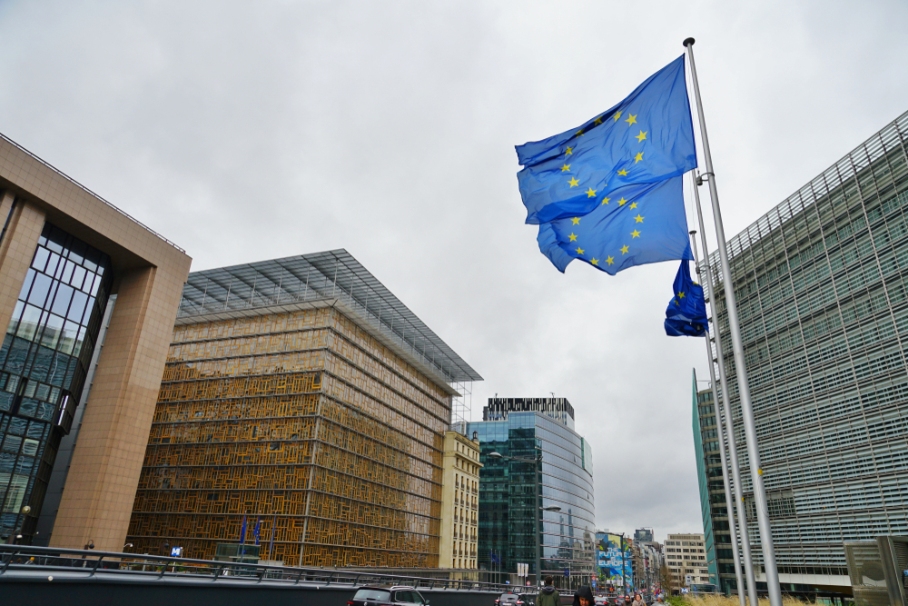 Brussels,,Belgium,-7,Feb,2019-,View,Of,The,Rue,De