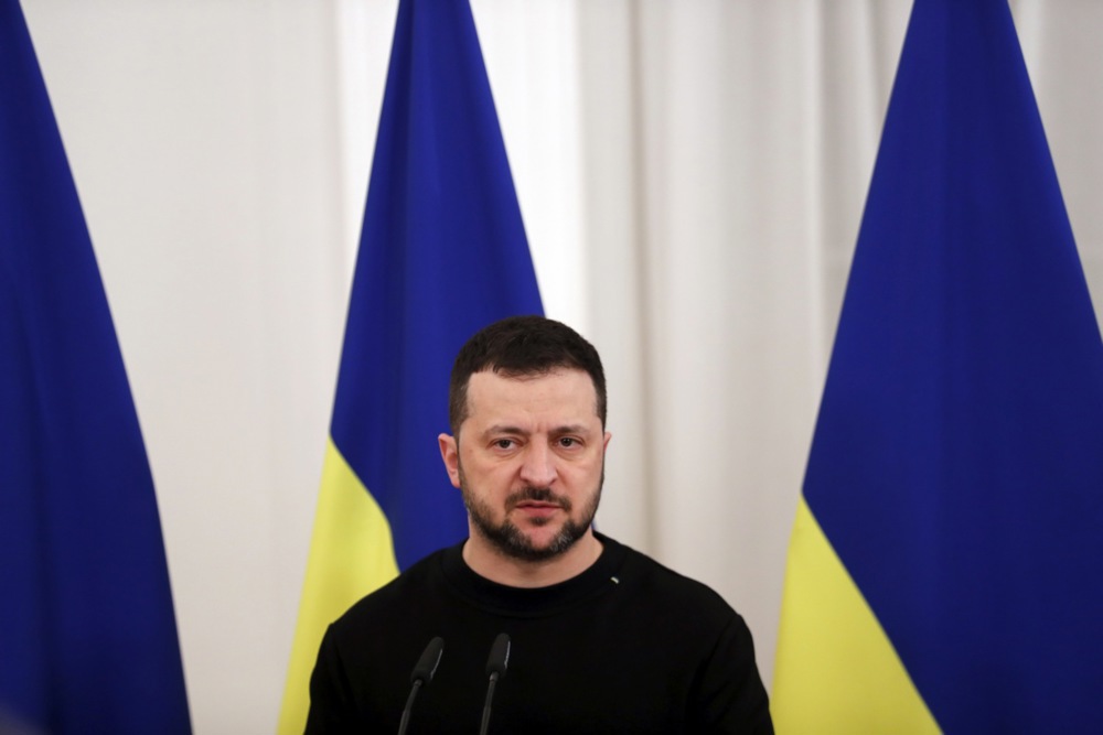 Ukrainian President Zelensky visits Latvia as part of Baltic countries tour