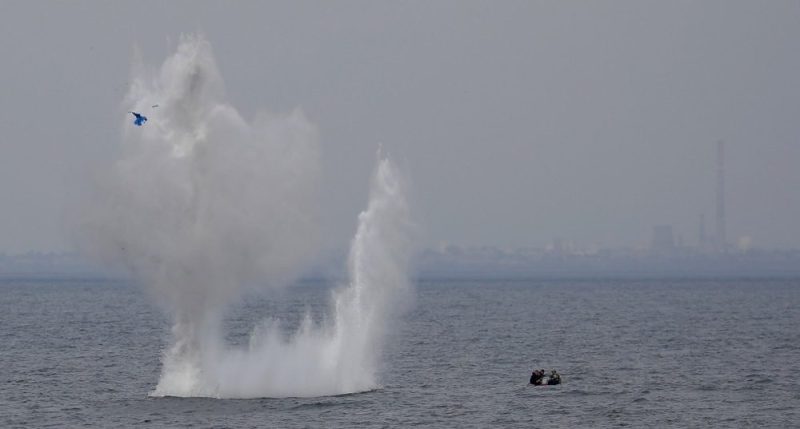 Rumänien stimmt Teilnahme an Minenräumungsinitiative im Schwarzen Meer zu