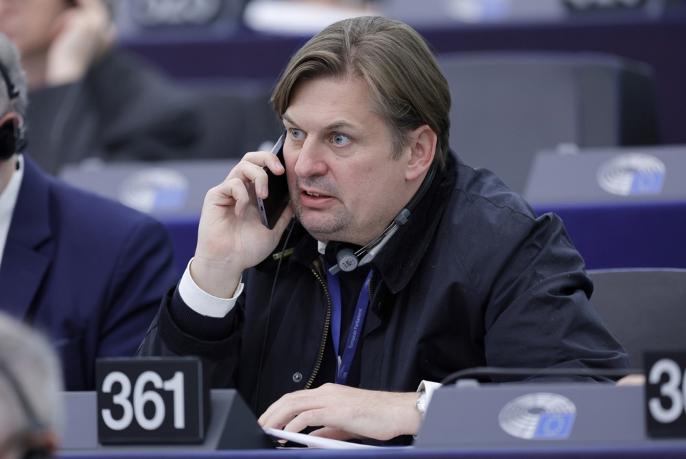 European Parliament session in Strasbourg