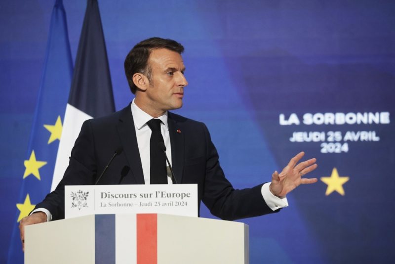 Macron wirbt in „Sorbonne II“-Rede für „Made in Europe“