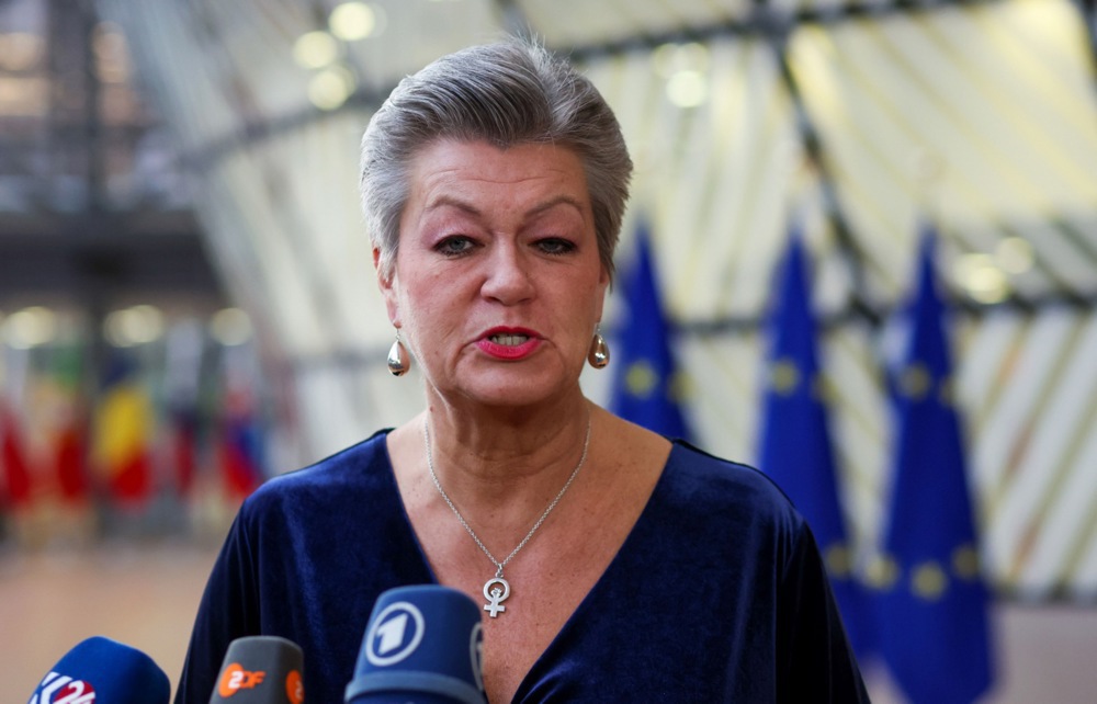 European Home Affairs Ministers Council in Brussels