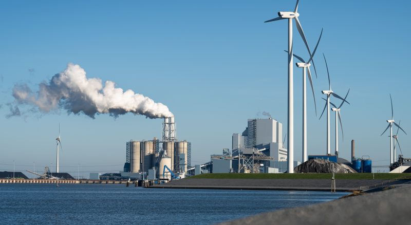 Industrie- und Energieemissionen 2023 um 15 Prozent gesunken