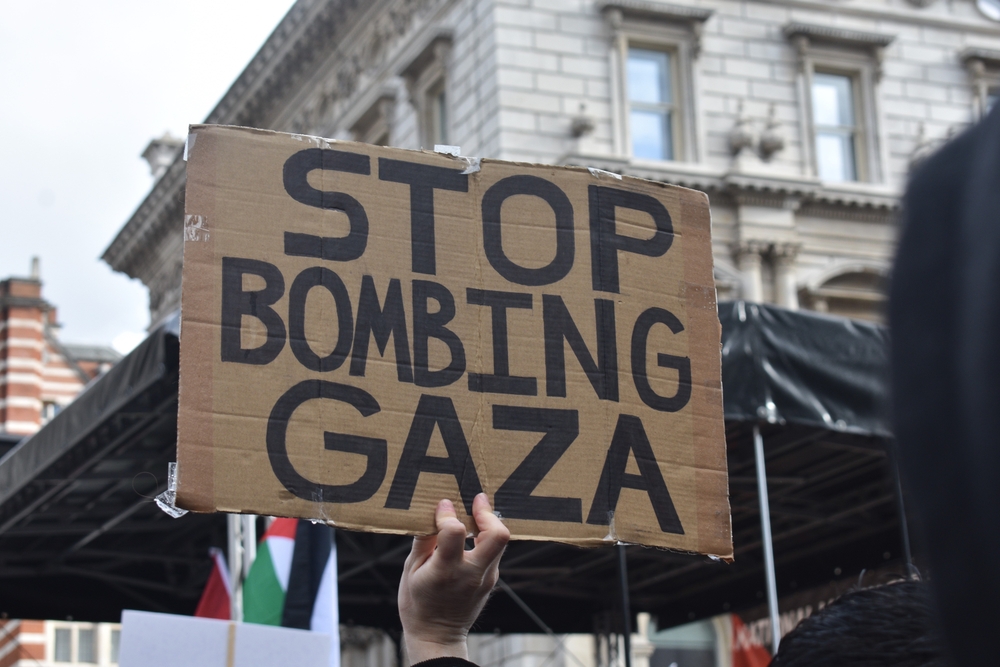 London,,Uk.,21st,October,2023.,Pro,Palestinia,Protesters,March,For