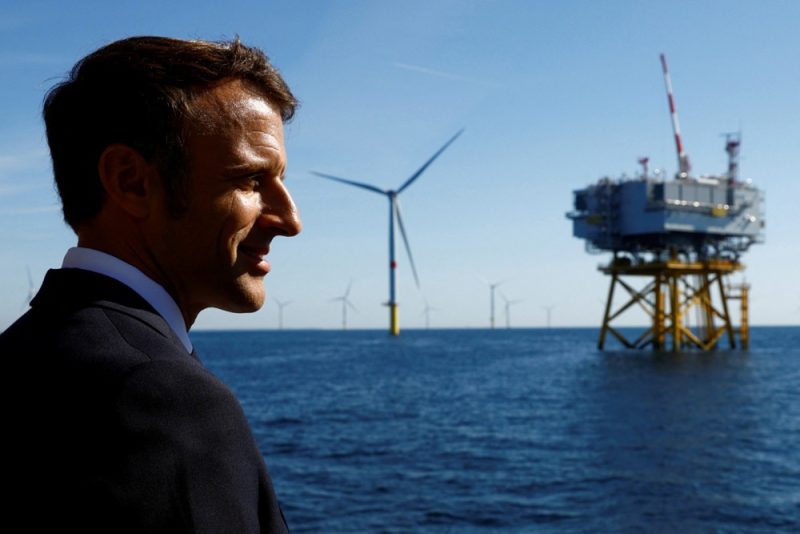 Macron umwirbt Investoren mit dekarbonisiertem Energiemix