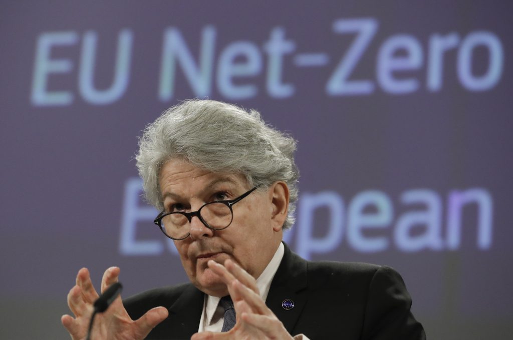 EU Commission college meeting presser