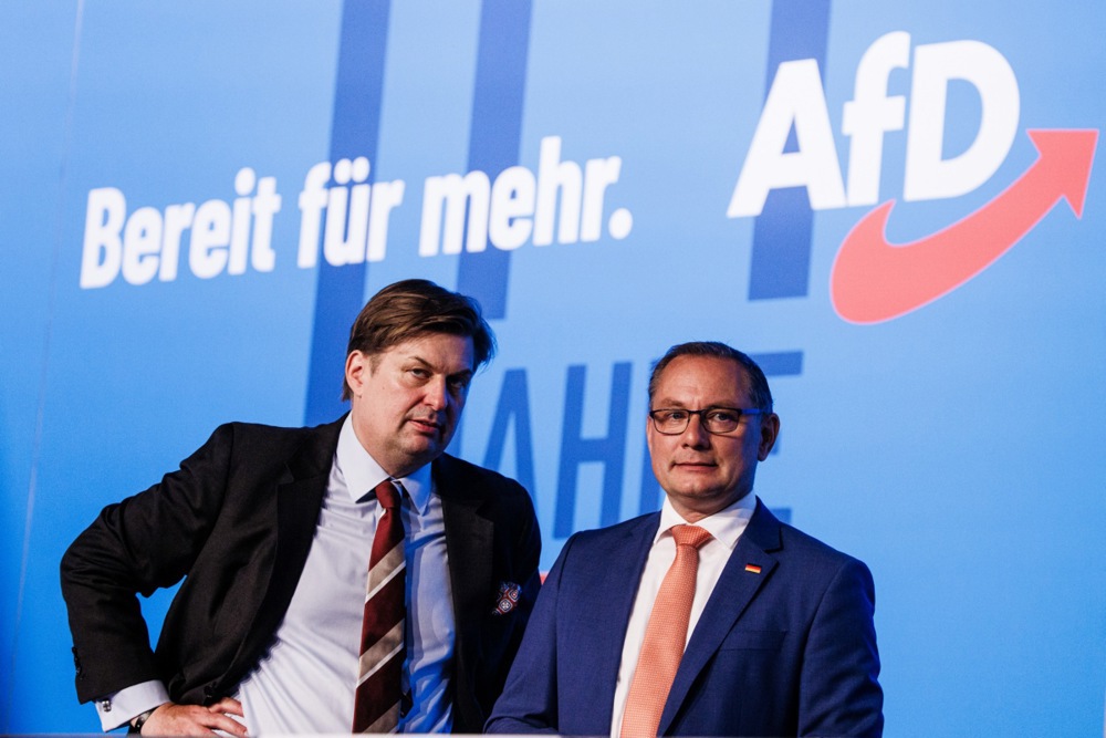 The Alternative for Germany (AfD) holds party convention in Magdeburg