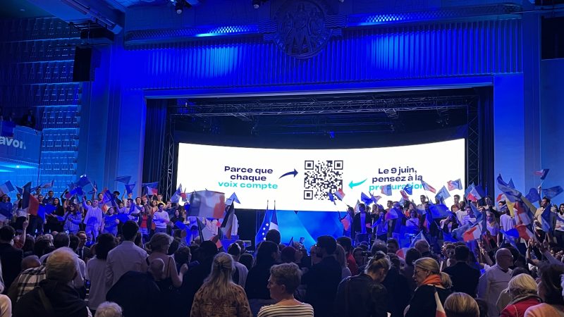 Macrons Partei Renaissance will negativen Trend für Europawahlen umkehren