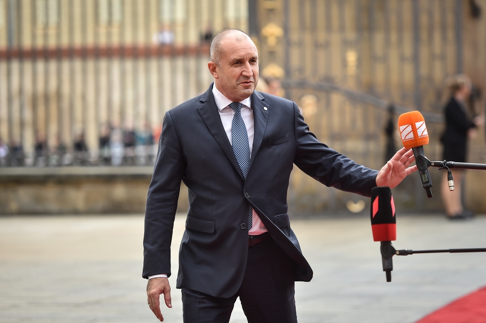 Prague,,Czech,Republic,-,October,7,,2022:,Bulgaria’s,President,Rumen