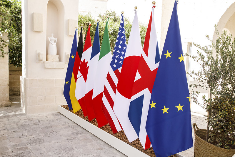 G7-Staaten erzielen "vorläufige" Einigung über 50-Milliarden-Dollar-Kredit an Ukraine