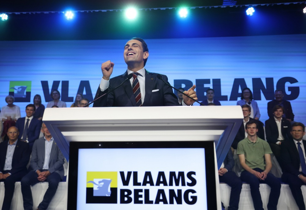 Belgian Flemish right-wing Vlaams Belang party congress ahead of National and European elections