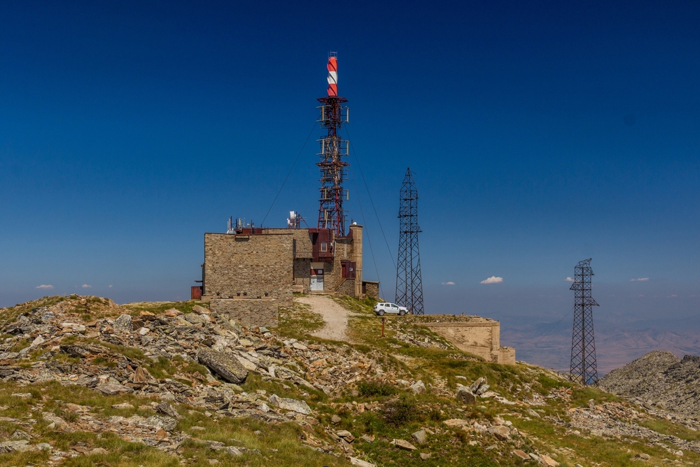 Transmitter,On,The,Peak,Of,Pelister,Mountain,,North,Macedonia