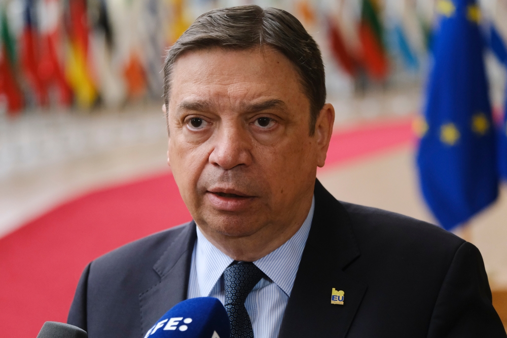Luis,Planas,Puchades,,,Minister,Of,Agriculture,Arrives,To,Attend
