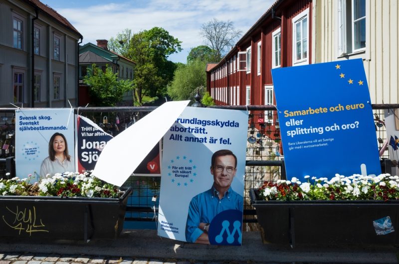 Europawahl: Schwedens Regierungsparteien uneins über Zusammenarbeit mit ID-Fraktion
