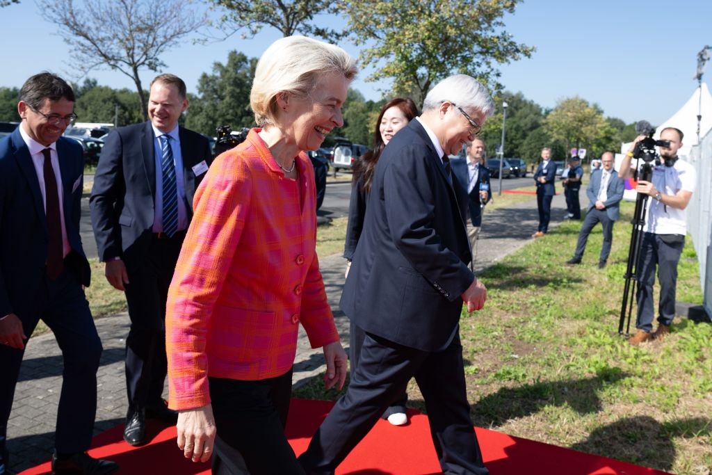 Groundbreaking ceremony for ESMC chip plant in Dresden
