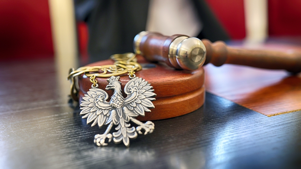 06.07.2023,Wroclaw,,Poland,,Polish,Court,Trial,Law,Insignia,Lies,On
