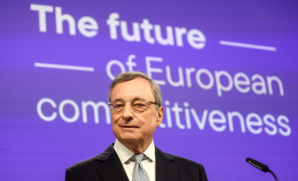 Press conference on future of EU competitiveness report in Brussels