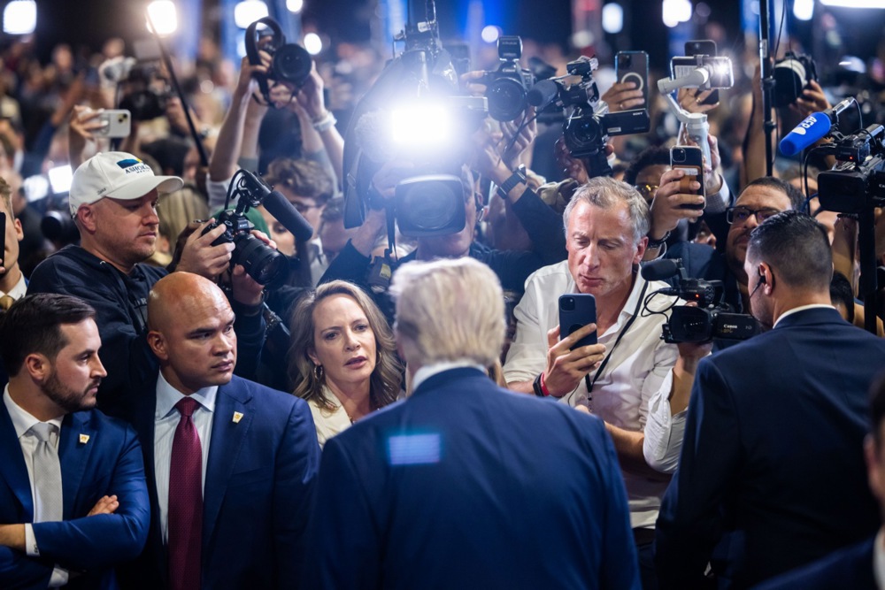 Presidential Debate Between Donald Trump and Vice President Kamala Harris
