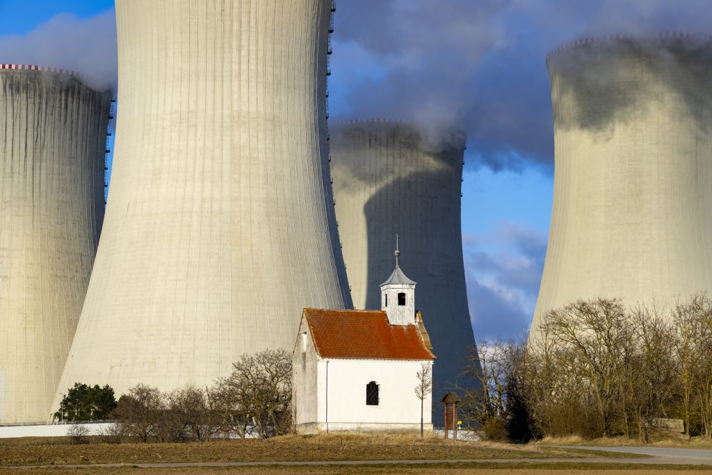 Nuclear power station Dukovany, Vysocina region, Czech republic