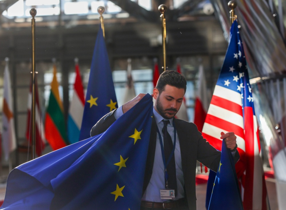 US Secretary of State Antony Blinken visits EU institutions