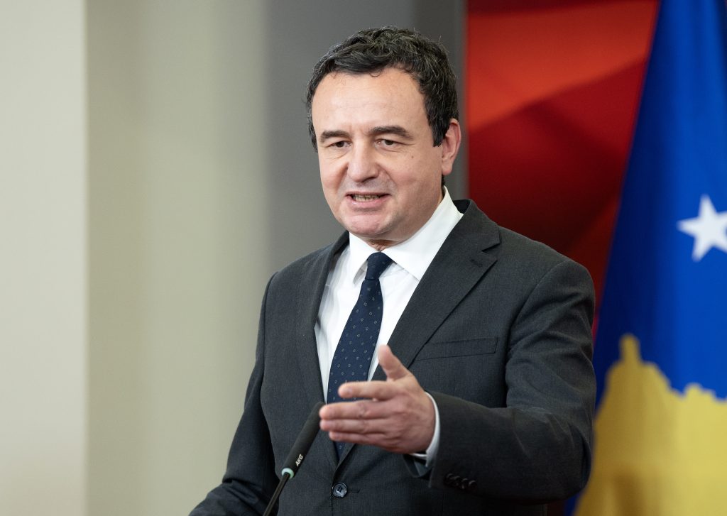 Kosovo’s Prime Minister Albin Kurti visits North Macedonia