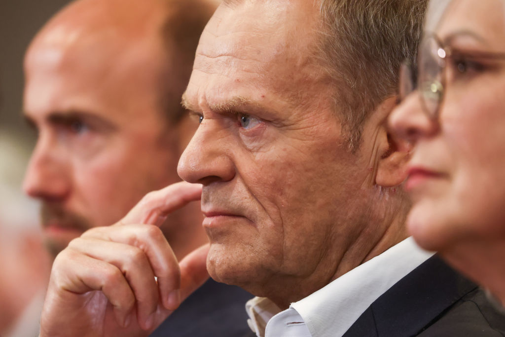Donald Tusk In Krakow, Poland