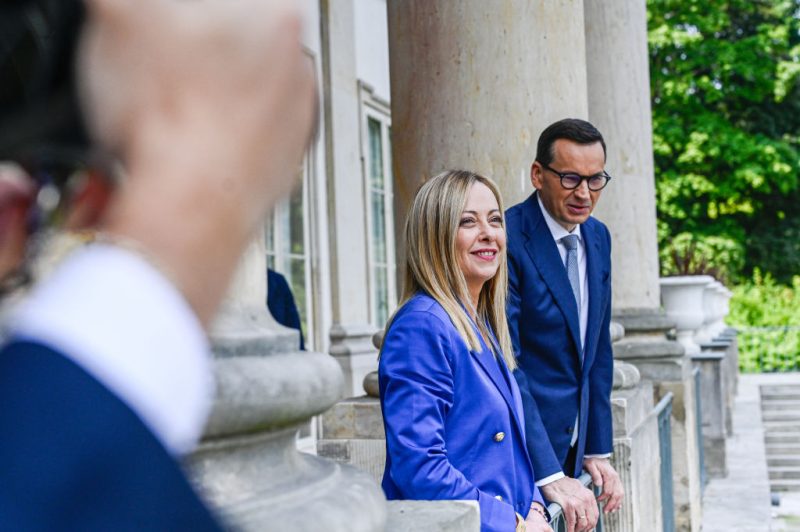 Polens Morawiecki will Melonis Führung von gemeinsamer EU-Fraktion übernehmen