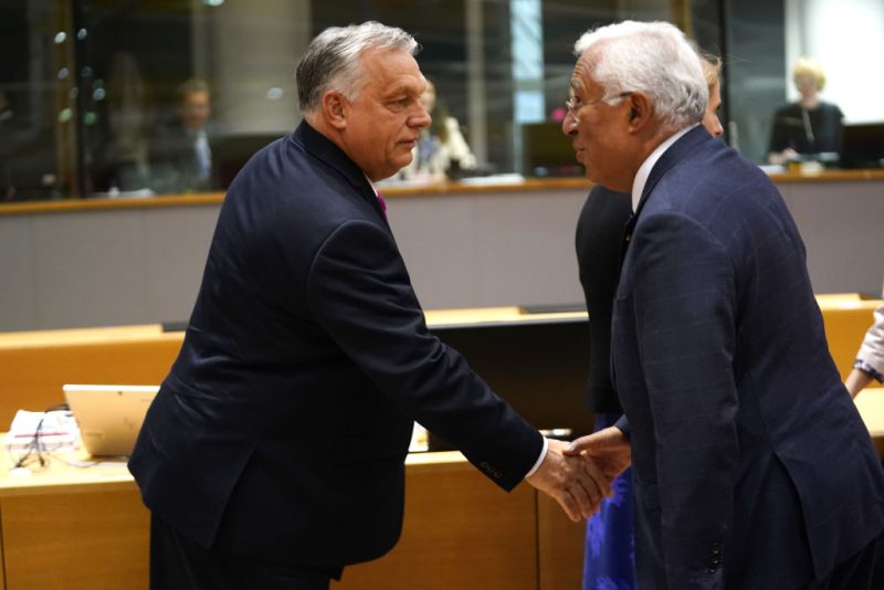 Zukünftiger EU-Ratspräsident Costa trifft sich mit Orbán