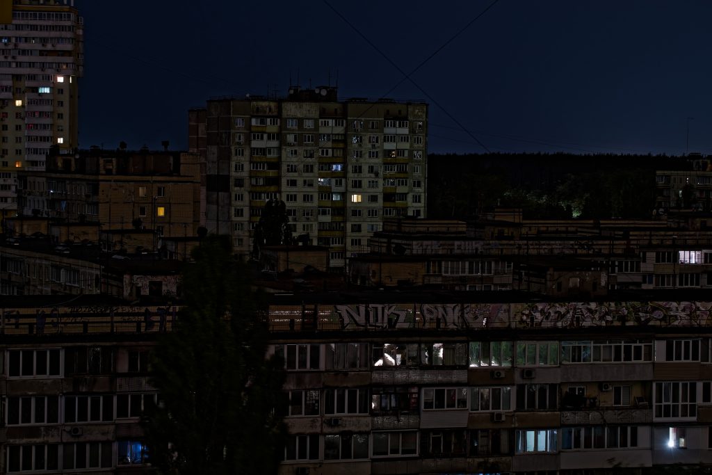 Kyiv,,Ukraine,-,05.15.2024.,View,On,A,Panel,Residential,Buildings