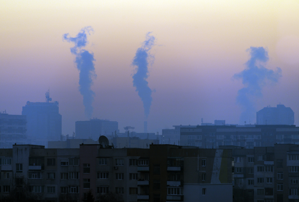 Sofia,,Bulgaria.,Circa,2017.,Air,Pollution,Is,One,Major,Problem