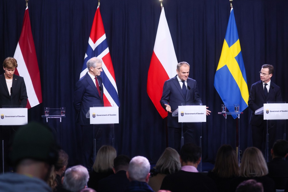 Nordic and Baltic countries leaders meeting in Harpsund